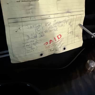 **USA Pre-Fender 2000 Jackson PC-1 - Mocha - All Original w/ Case, Tag, Keys, Invoice! Trades Considered!** image 25