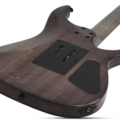Schecter Omen Elite-6 LH - Black Cherry Burst (2459) image 7