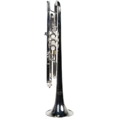 Bach 170S43GYR Professional Bb Trumpet - Reverse Leadpipe - Silver Plated image 2