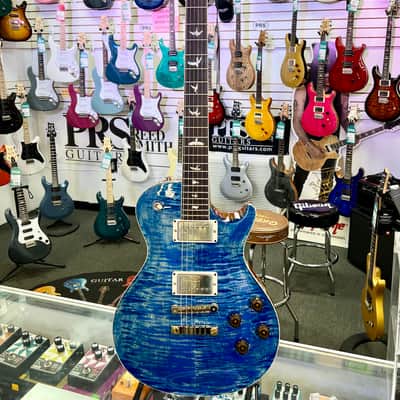 PRS 40th Anniversary McCarty SC56 Singlecut Electric Guitar, Faded Blue Jean with Case image 3
