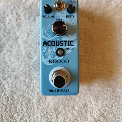 Koogo Acoustic Guitar Simulator Pedal for Electric Guitar image 1