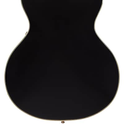 D'Angelico DAEMINIDCSBKGS EXCEL MINI DC Double Cutaway Semi-Hollow Body 6-String Electric Guitar w/Deluxe Hardshell Case image 6