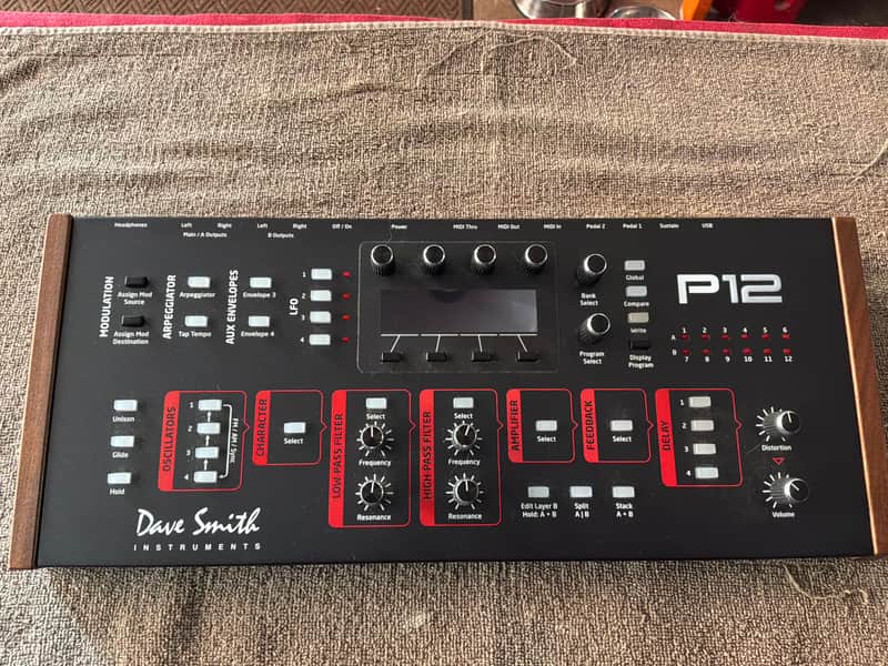 Dave Smith Instruments Prophet 12 Desktop 12-Voice Polyphonic Synthesizer