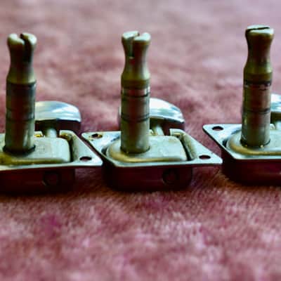 Vintage 1968 1969 Fender Stratocaster "F" Tuners 1967 Telecaster Strat Tele image 11