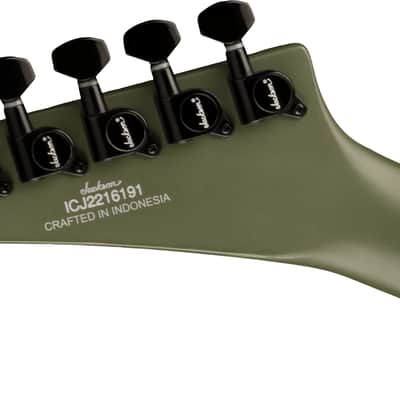 Jackson X Series SL3X Dx Electric Guitar - Matte Army Drab Green image 2