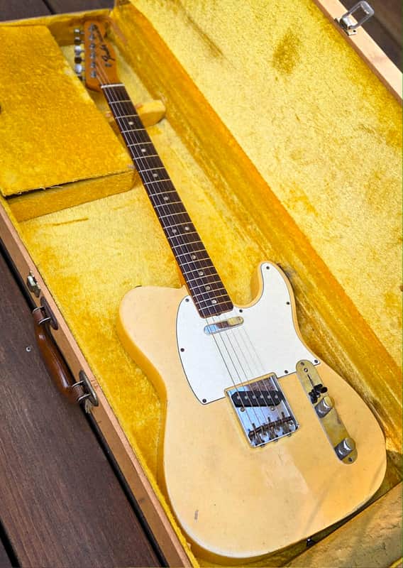 1968 Fender Telecaster - Blonde - All Original - Rosewood Fretbaord - w/OHSC image 1