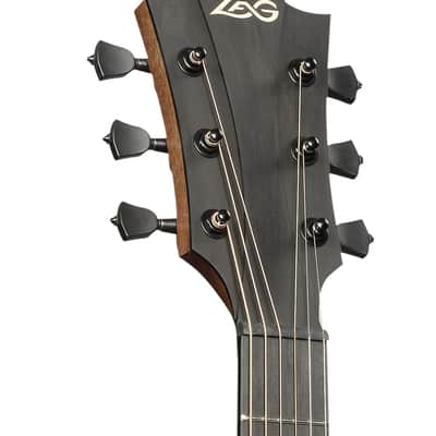 Lag Sauvage D Dreadnought Acoustic Guitar with Hybrid Case image 4