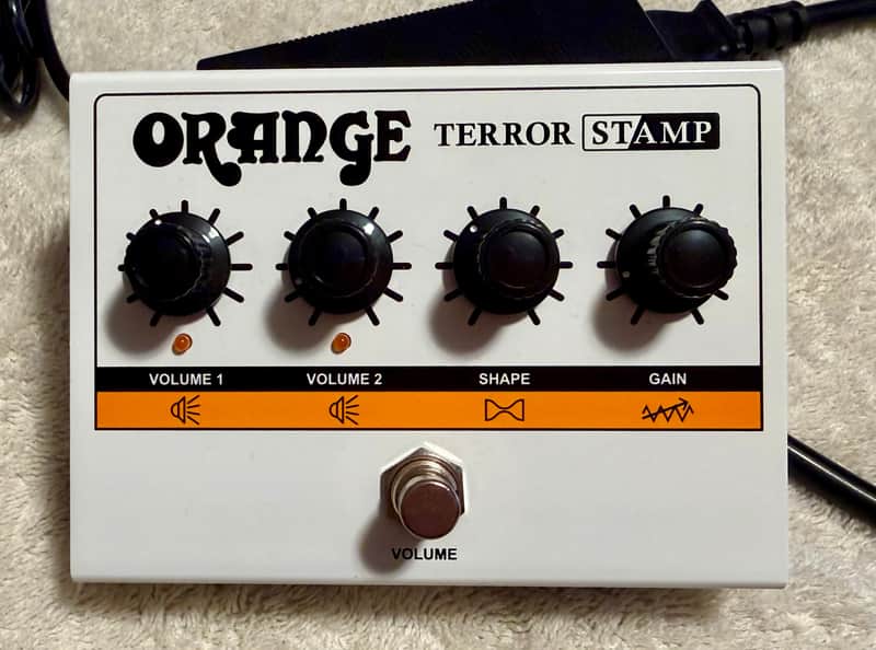 Orange Terror Stamp 20-Watt Pedalboard Guitar Amp 2020 - Present - White image 1