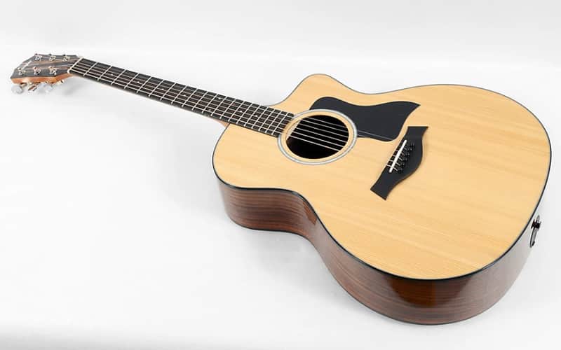 Taylor 214ce Plus Grand Auditorium Acoustic-Electric Guitar - Natural image 1