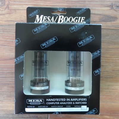 Mesa Boogie EL34 STR 447 NOS 2015 Matched Pair image 1
