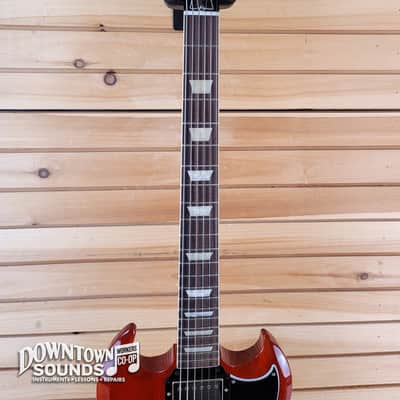 Gibson SG Standard '61 Stop Bar with Gibson Hard Case - Vintage Cherry image 4