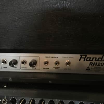 Randall Rh200 guitar amp head 200 watt. image 7
