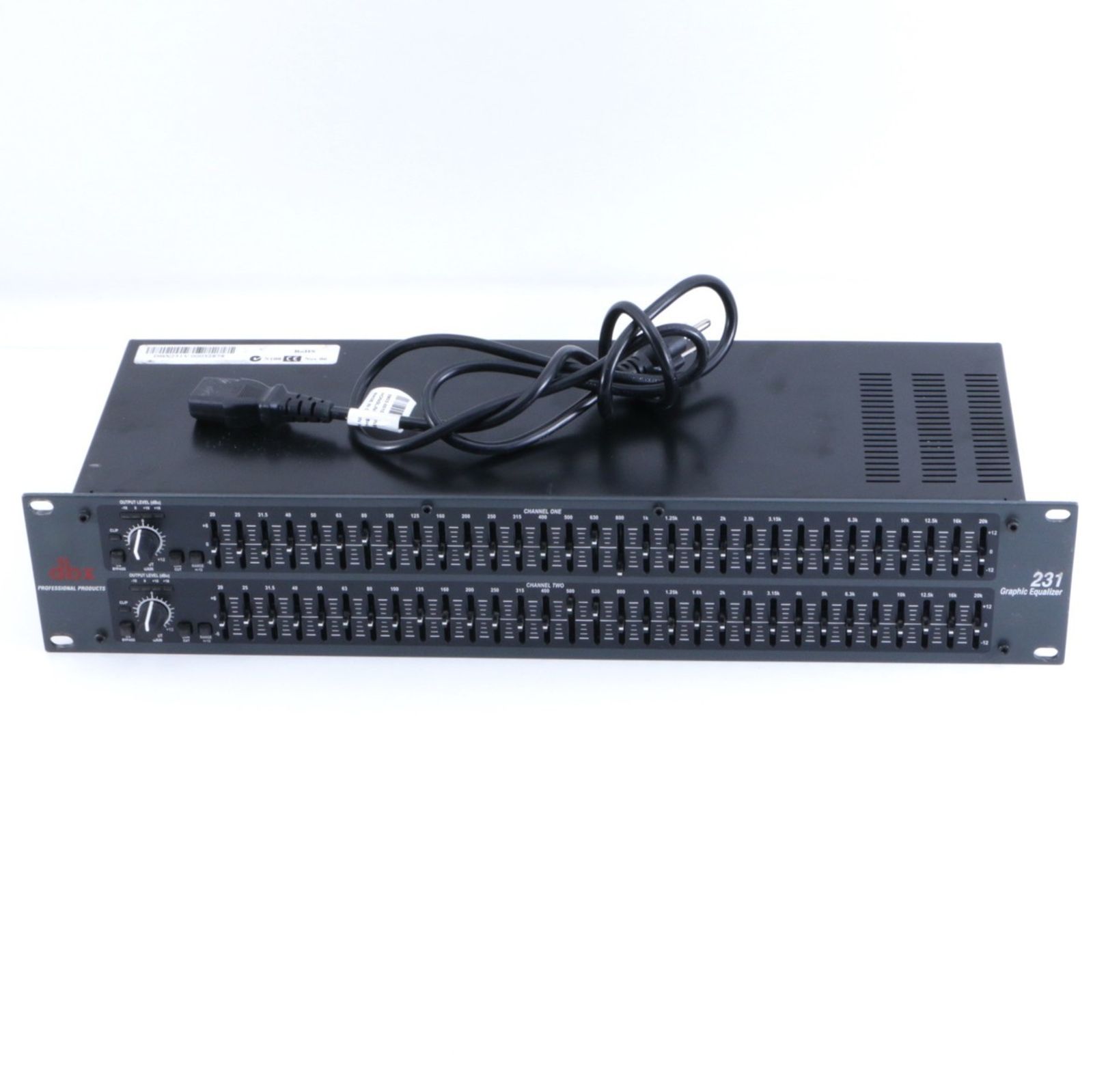 dbx 231 Dual Channel 31-Band EQ | Reverb