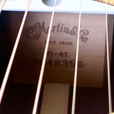 2024 Martin D-41 - Solid Indian Rosewood and Aged Spruce Top - Near Mint image 12