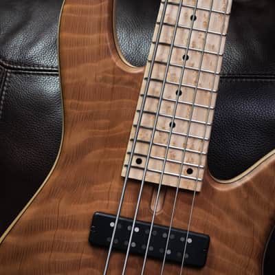 Fodera Emperor 5 Standard Special Quilted Redwood 2025 (8,9 Lbs.) image 3
