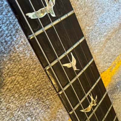 Rare Color! 6.98lbs 2018 PRS Custom 24 - Faded Gray Black Blue Burst image 12