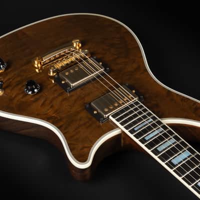 2017 Gibson Custom Shop Modern Double Cut Custom - DC Rust | USA Limited Edition 1 / 25 Apex Headstock "AAA" Quilt Top| CoA OHSC image 8