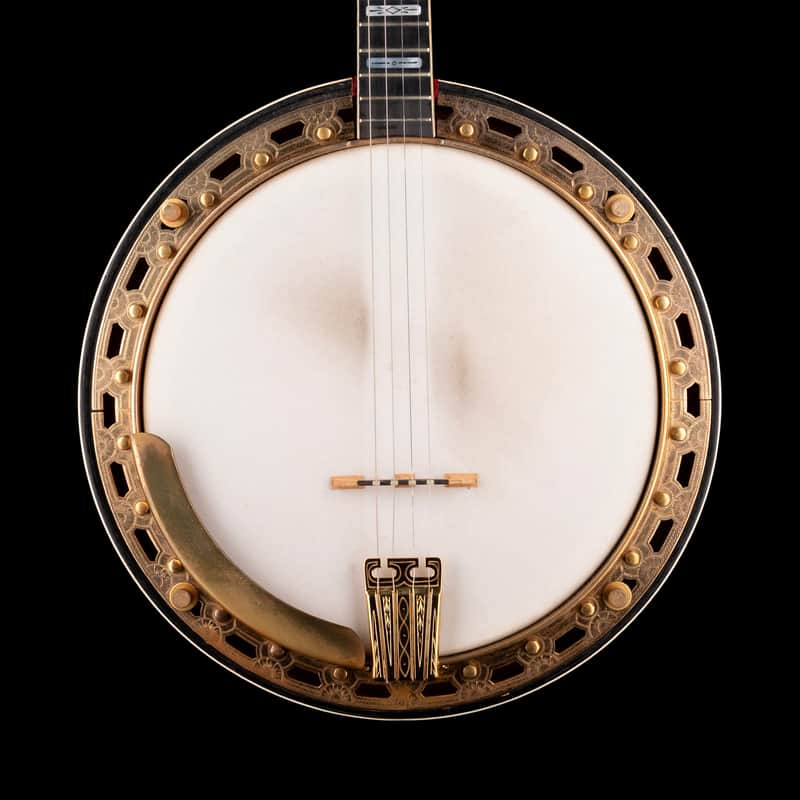 Pre-Owned 1962 Vega Jerry Van Dyke Vegavox Deluxe IV Tenor Banjo Blonde With OHSC image 1