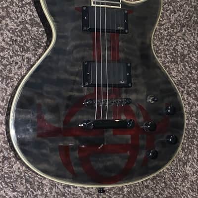 Washburn WI-66ANC Evil Twin Black Label Society Nick Catanese Zakk  Wylde  EMG pick  ups electric  guitar  emg pickups image 5