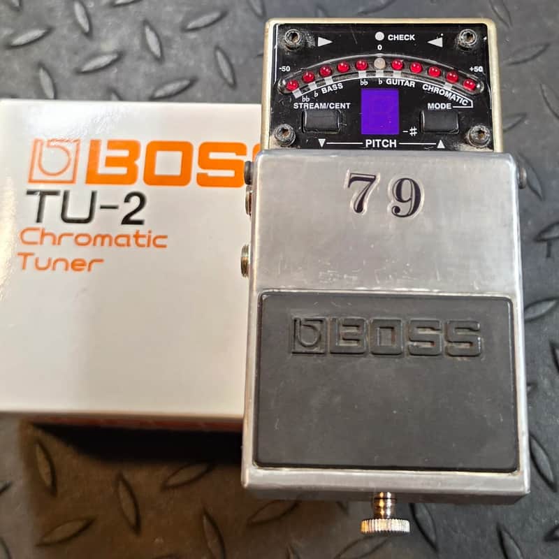Boss TU-2 Chromatic Tuner 1998 - 2009 - White Tuning Pedal image 1