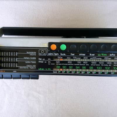 Telefunken Bajazzo Compact 3000 Boombox, Cassette Player, Portable Radio Germany 1977 Fully Working! image 7