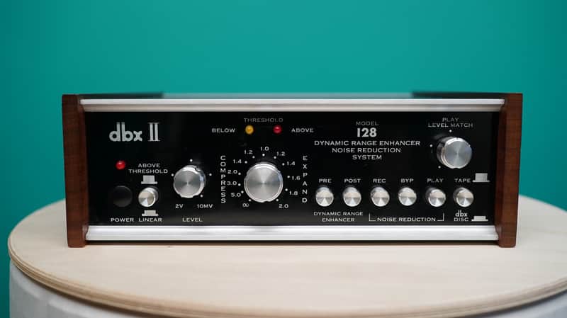 dbx 128 Dynamic Range Enhancer / Noise Reduction System 1970s - Black imagen 1