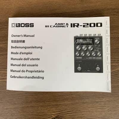 Boss IR-200 Amp and IR Cabinet 2021 - Present - Silver image 6