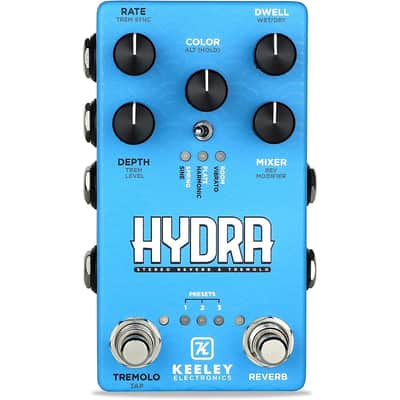 Keeley Hydra Stereo Reverb & Tremolo Pedal image 1