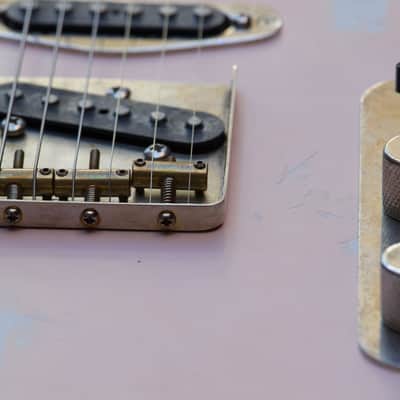 Soderlund Guitars Heavy Relic Shell Pink Nashville T-Style image 11