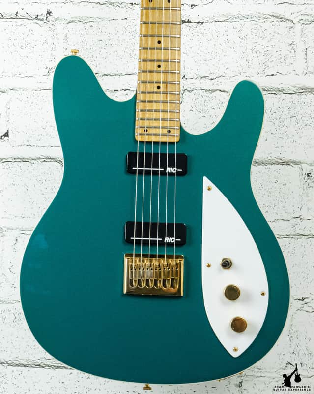 1993 Rickenbacker 260 El Dorado Turqouise w/ OHSC image 1