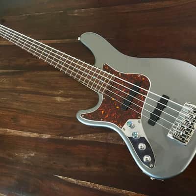 Carvin/Kiesel JB-5 LEFTY Left Handed Jazz Bass 5-string with Many Extras! image 2