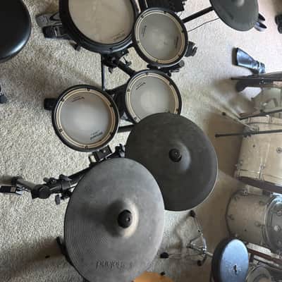 Roland TD-17KV-S W/Pearl Throne & Hi-Hat Stand Vic Firth Headphones image 19