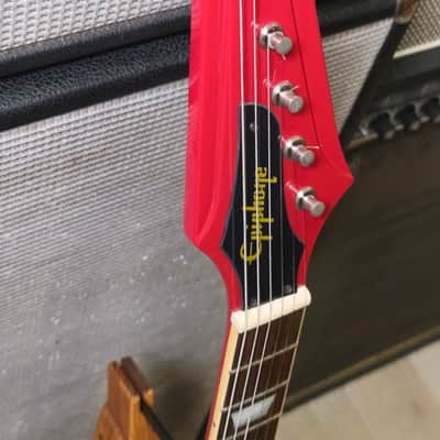 Epiphone "Inspired by Gibson Custom" '63 Firebird V 2024 - Present - Ember Red image 5