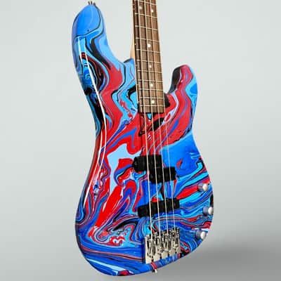 Funk Guitars USA PJ Bass - Swirl image 2
