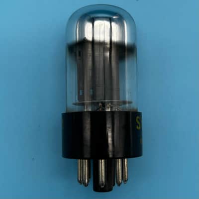 1950s Sylvania 6SN7GTB Vintage Chrome Top Preamp Tube! T297 image 3