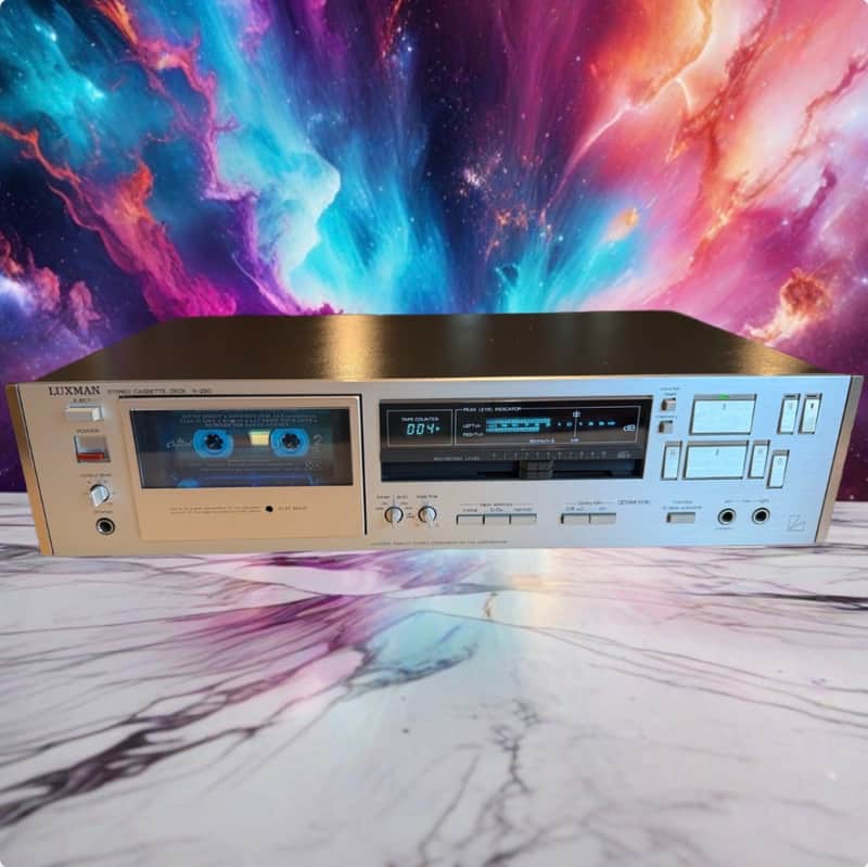Luxman K-250 AUDIOPHILE 3 HEAD Cassette Deck FULL FRESH SERVICE V Rare ! 🔥🎶 image 1