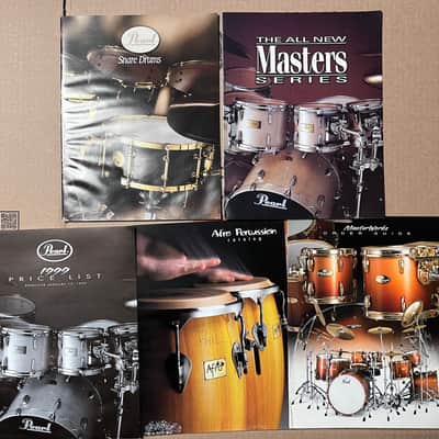 Pearl Drum catalogs 1990’s image 1