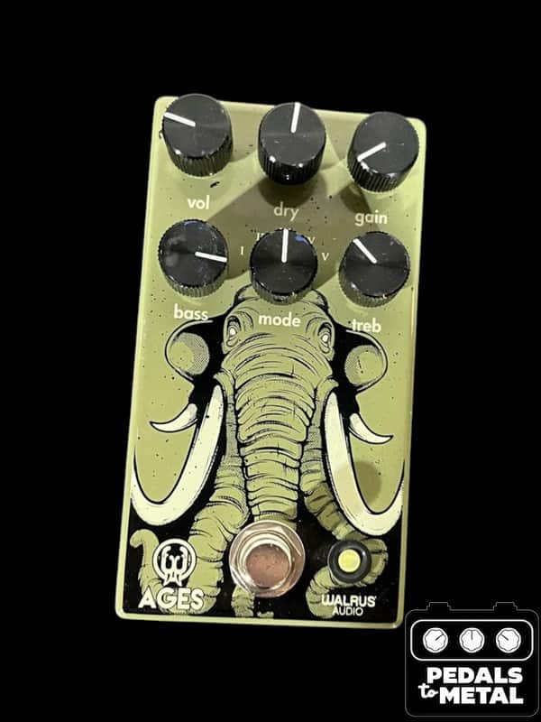 Walrus Audio Ages Five-State Overdrive 2020 - Present - Olive Green - X17516 image 1