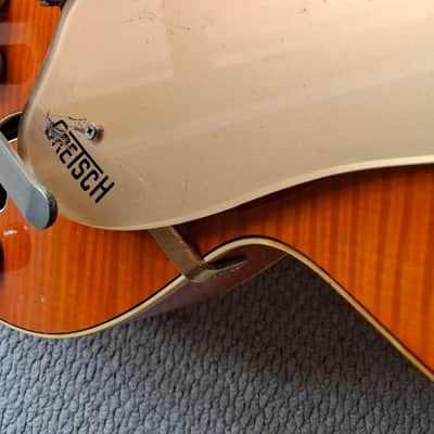 Gretsch G6120TM - Tiger Maple Orange image 6
