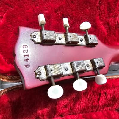 Vintage 1962 Gibson Les Paul (SG) Junior Player Oxblood Red P90 2.4KG Feather Light image 4
