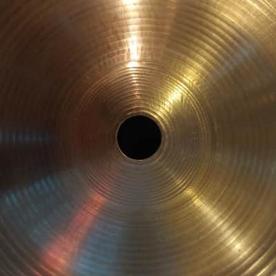 A Zildjian Vintage 14" Hi Hats Bronze 1970's image 7