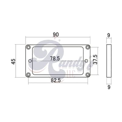 Norlin Humbucker Mounting Ring (Non-Tapered) Cream - Fits GibsonĀ® image 2