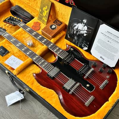 Gibson EDS-1275 Jimmy Page Played & Signed Doubleneck Custom Shop Aged Collectors Edition image 1