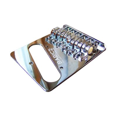 Babicz FCH Original Series Hardtail Telecaster Bridge (Chrome) image 2