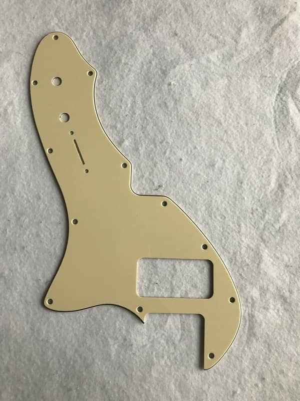 For Fender US Telecaster Thinline/Tele 69 TV Jones Guitar Pickguard,3 Ply Vintage Yellow image 1