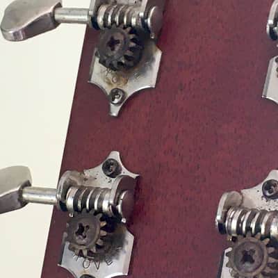 6 Vintage Reissue Aged Nickel Grover Sta-Tite 3x3 Tuners Acoustic Relic Martin image 8