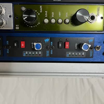 API 212L 225L pair in rack - Preamp Compressor image 2