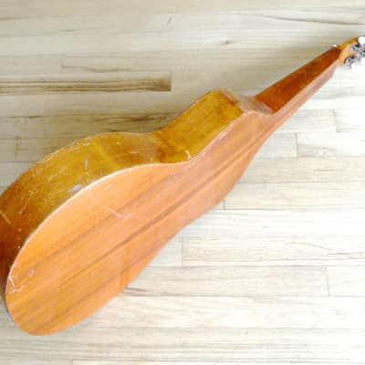 1920's Weissenborn Style 1 Vintage Hawaiian Acoustic Lapsteel Slide Guitar Koa image 11