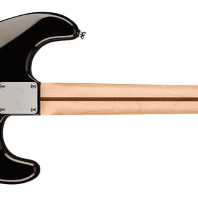 Fender Squier Sonic Stratocaster Black Electric Guitar - Left-Handed image 2