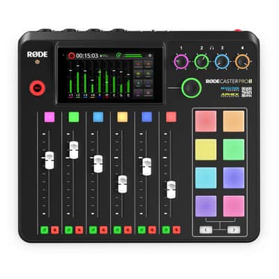 Rode RODECaster Pro II Integrated Audio Production Studio image 1